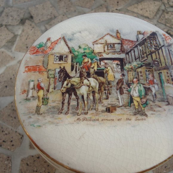 Vintage SANDLAND Ware CANISTER Marmalade JAR OXFOR - Picture 9 of 9